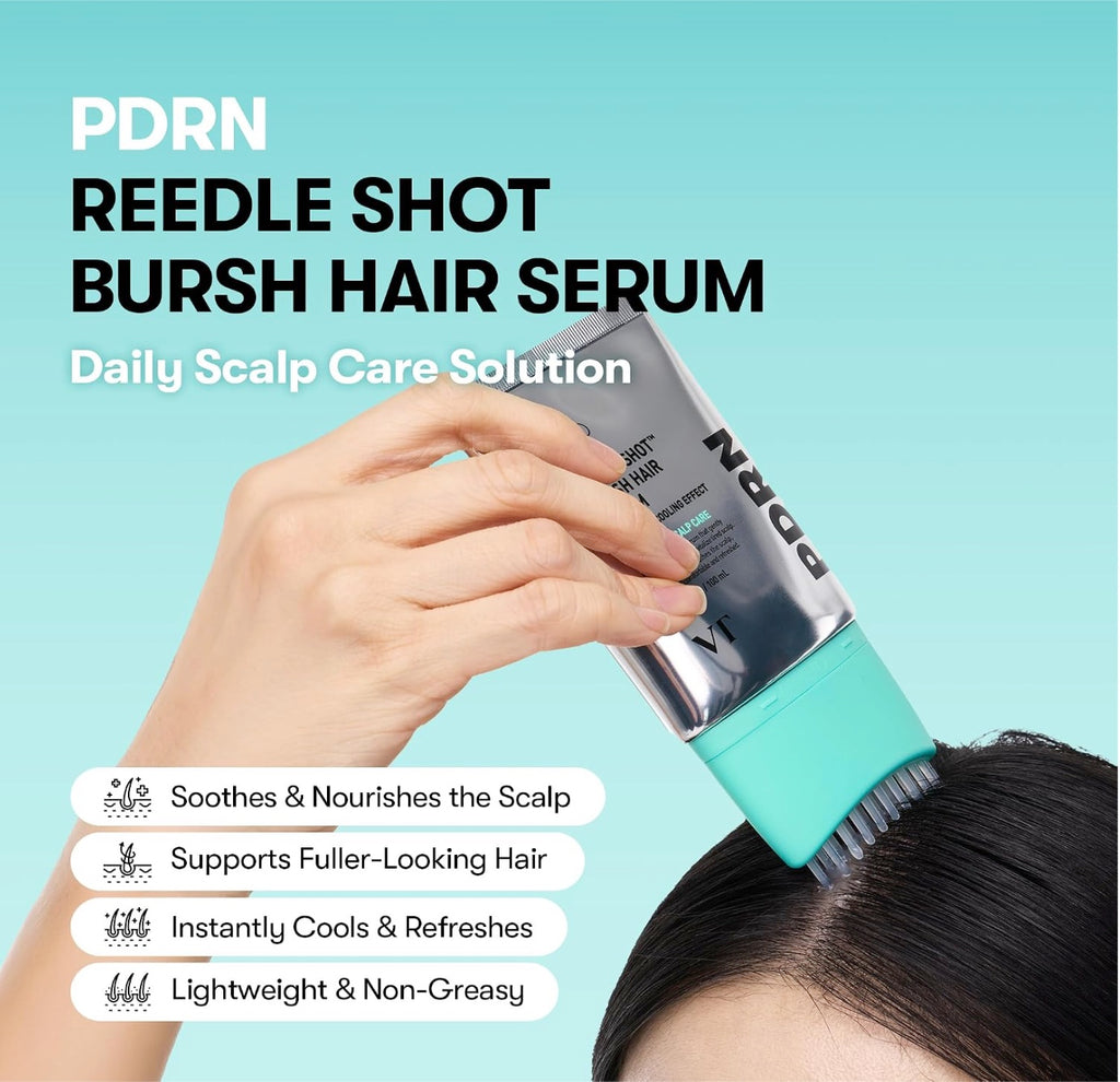 VT PDRN Reedle Shot Hair Brush Serum