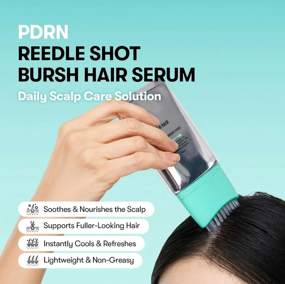 PDRN Reedle Shot Hair Brush Serum