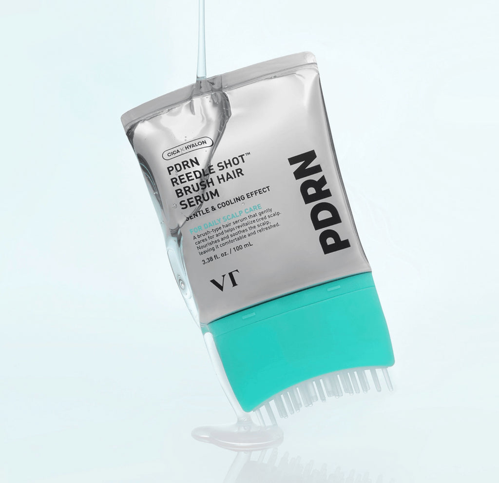 VT PDRN Reedle Shot Hair Brush Serum
