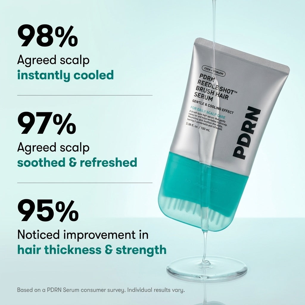 PDRN Reedle Shot Hair Brush Serum