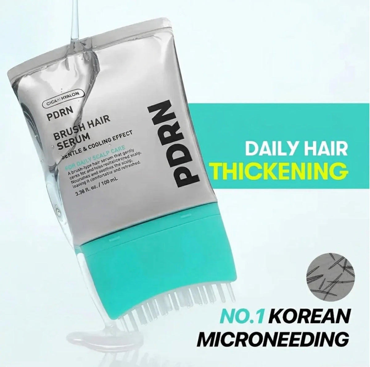 PDRN Reedle Shot Hair Brush Serum